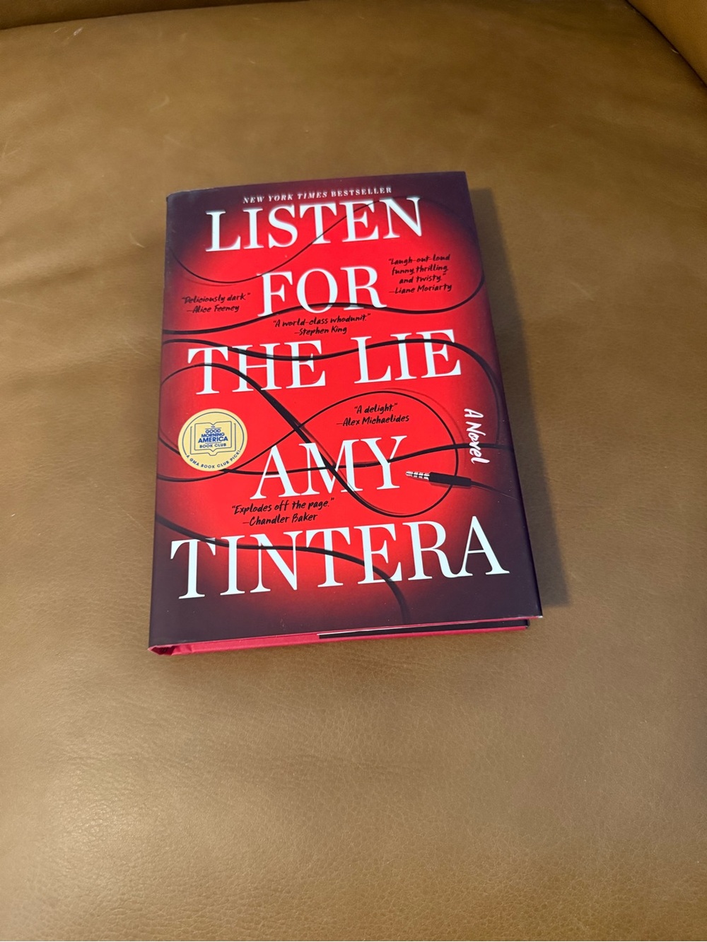 Listen for the lie hardback